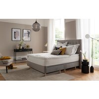 Silentnight Bloomsbury Silver Velvet Bed Frame, King Size, No Storage