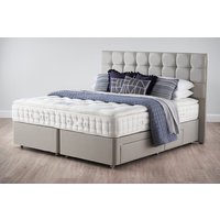 Hypnos Pillow Top Stellar Superior Mattress + Premium Divan Bed, Marine, 2 Drawer, Super King