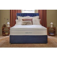 Sleepeezee Cool Refresh 3200 Memory Pillow Top Mattress + Premium Divan Bed , Marine, 2 Drawer, Super King