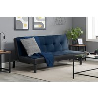 Birlea Aurora Midnight Blue Velvet Sofa Bed,
